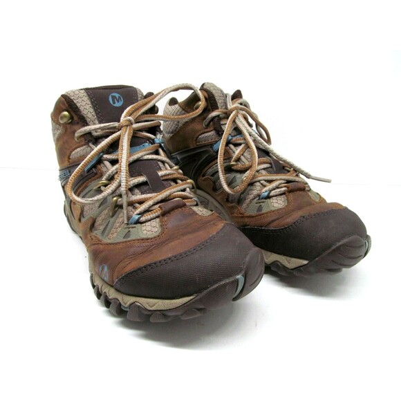 Merrell All Out Blaze Unifly Select Dry High top Hiking Womens Size 8 Shoes - Picture 1 of 12